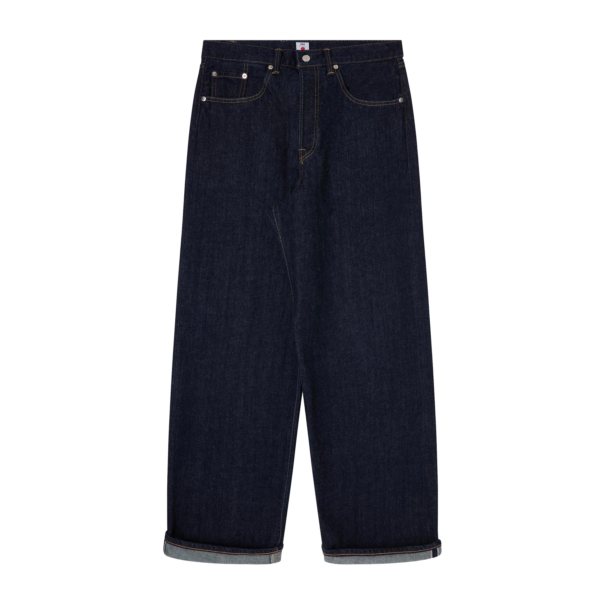 Edwin - Wide Pant - BLUE RINSED / Blå - Bukser