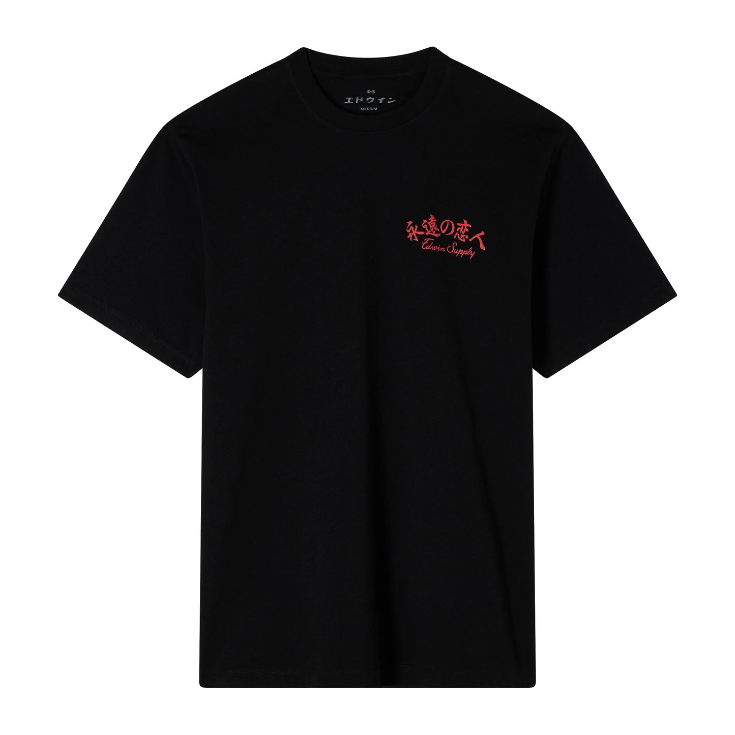 Edwin - Forever Lover T-Shirt - BLACK / Sort - T-Shirts