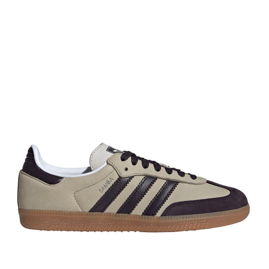 Adidas Originals - Samba OG - PUTGRE/AURBLA/SILVMT / Brun||Beige - Sko