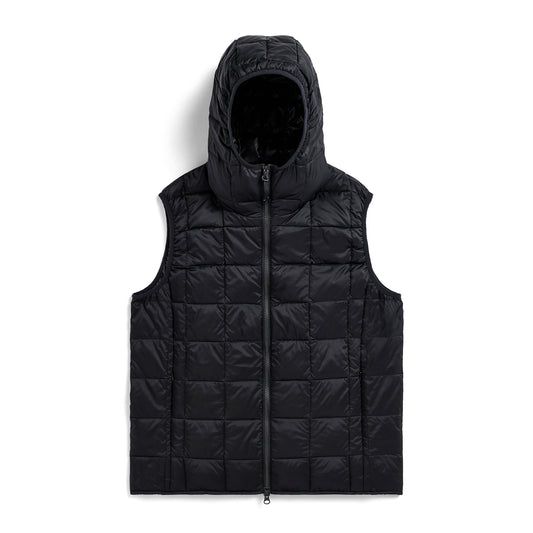 Hood W-Zip Down Vest