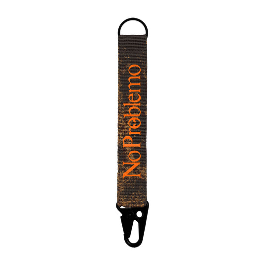 No Problemo - Mini Problemo Carabiner Keychain - CAMO / Camouflage||Orange - Accessories