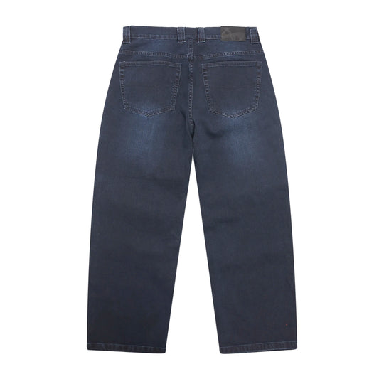 Ivory Slub Jeans