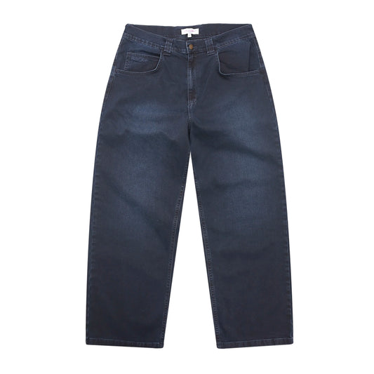 Ivory Slub Jeans
