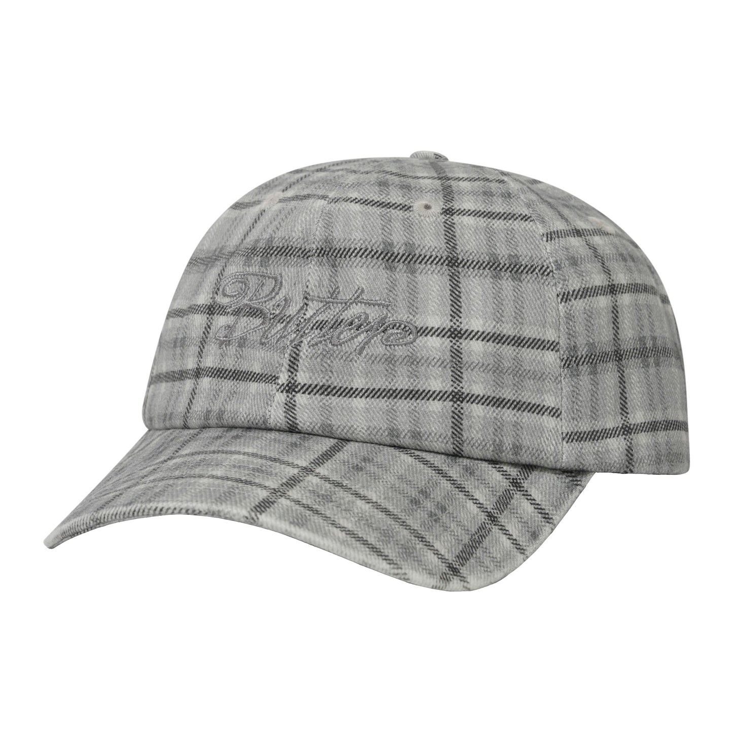 Jive 6 Panel Cap Grey Plaid