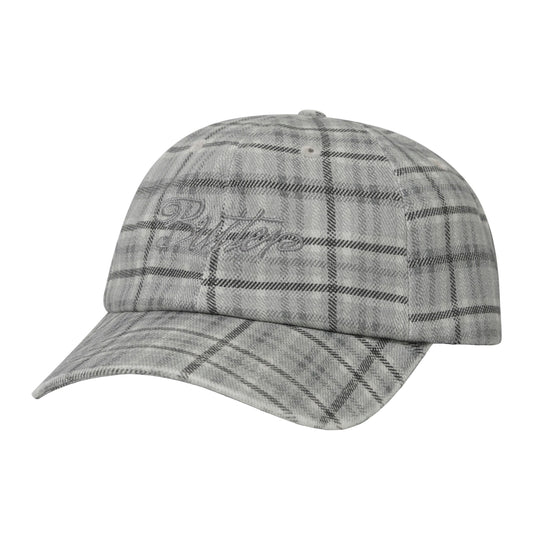 Jive 6 Panel Cap Grey Plaid