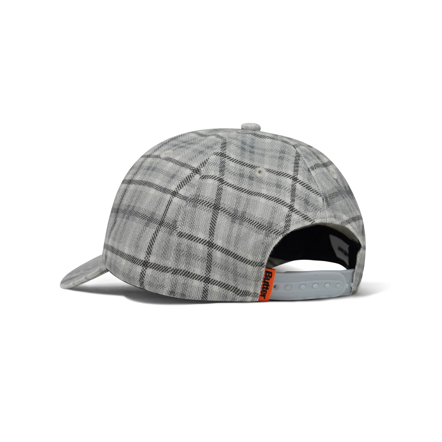 Jive 6 Panel Cap Grey Plaid
