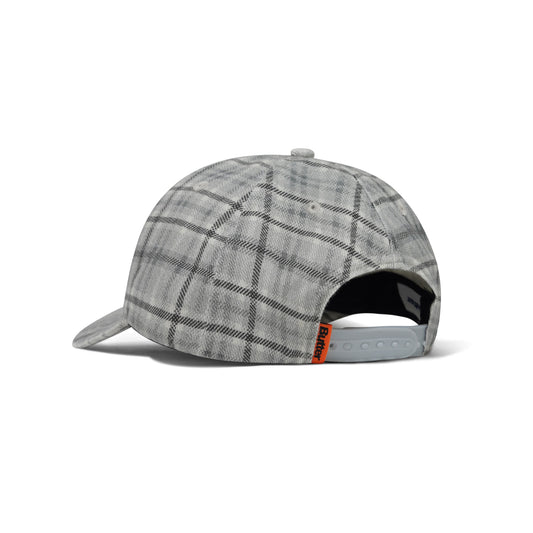 Jive 6 Panel Cap Grey Plaid