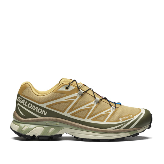 Salomon - XT-6 GTX - ANTELOPE/ICICLE/PORT / Gul||Grøn - Sko