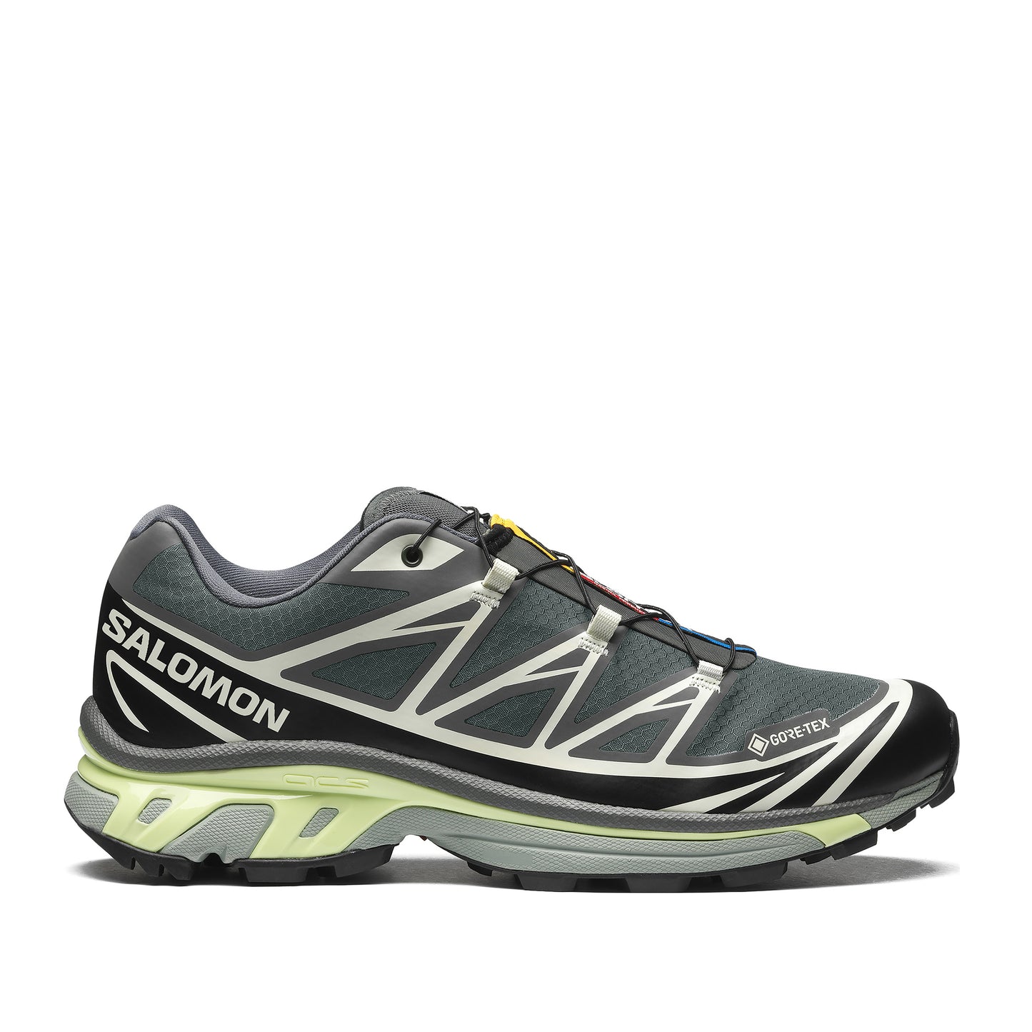 Salomon - XT-6 GTX - URBAN CHIC/BLK/LIME / Sort||Grøn||Grå - Sko