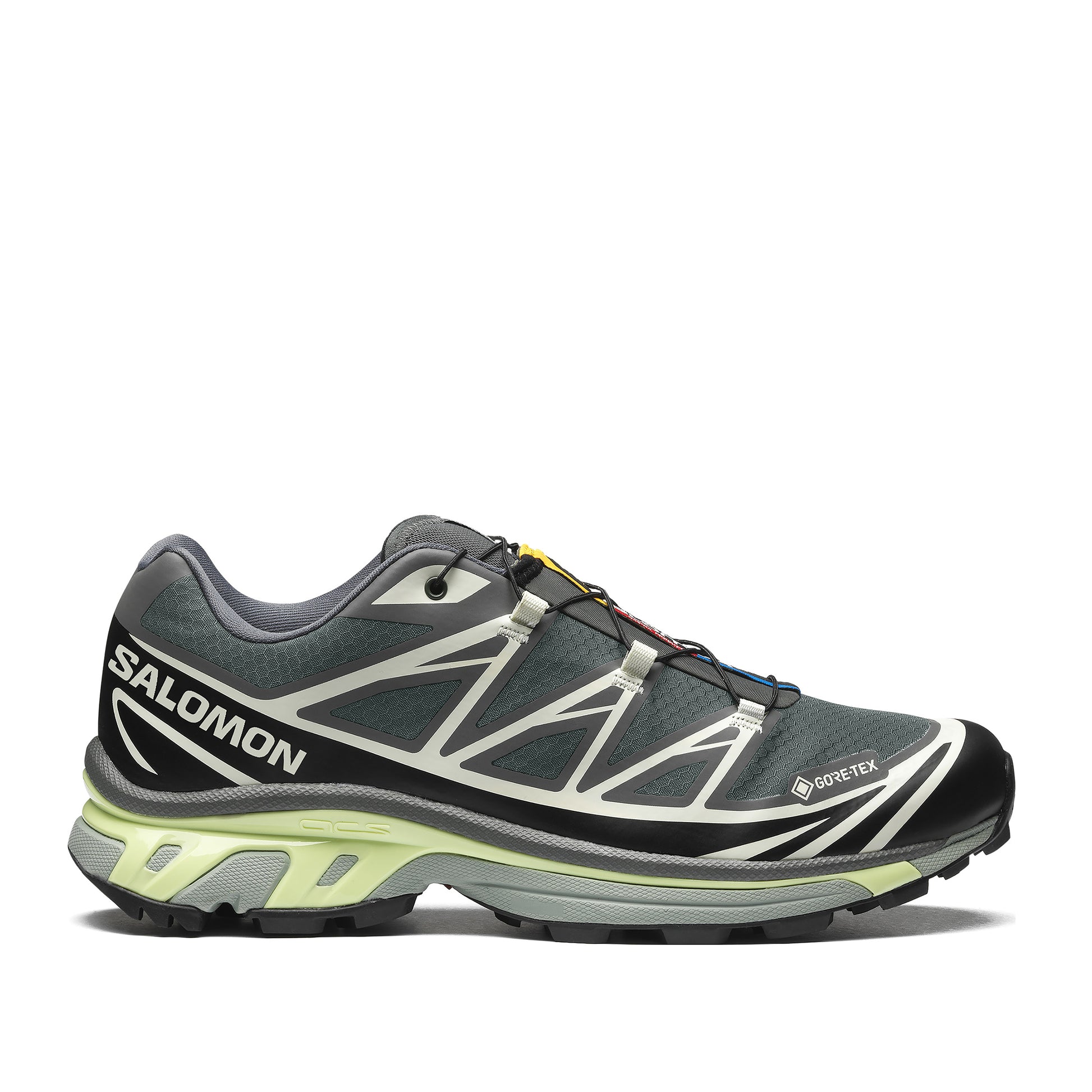 Salomon - XT-6 GTX - URBAN CHIC/BLK/LIME / Sort||Grøn||Grå - Sko