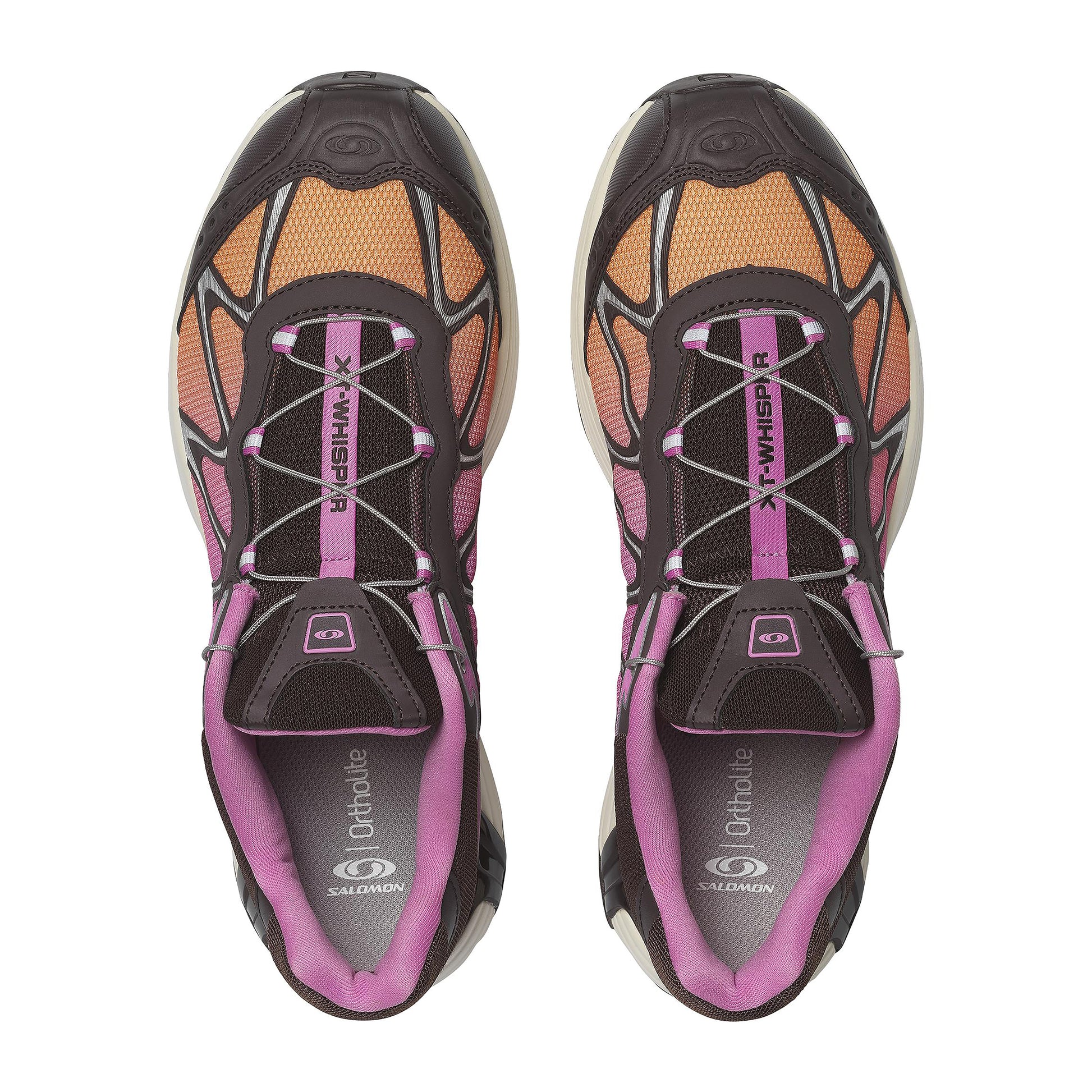 Salomon - XT-WHISPER - CYCLAMEN/TURMERIC/BL / Gul||Lilla||Orange||Brun - Sko