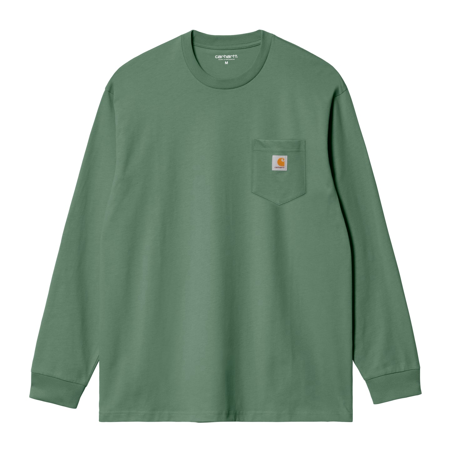 Carhartt WIP - L/S Pocket T-Shirt - DUCK GREEN / Grøn - T-Shirts
