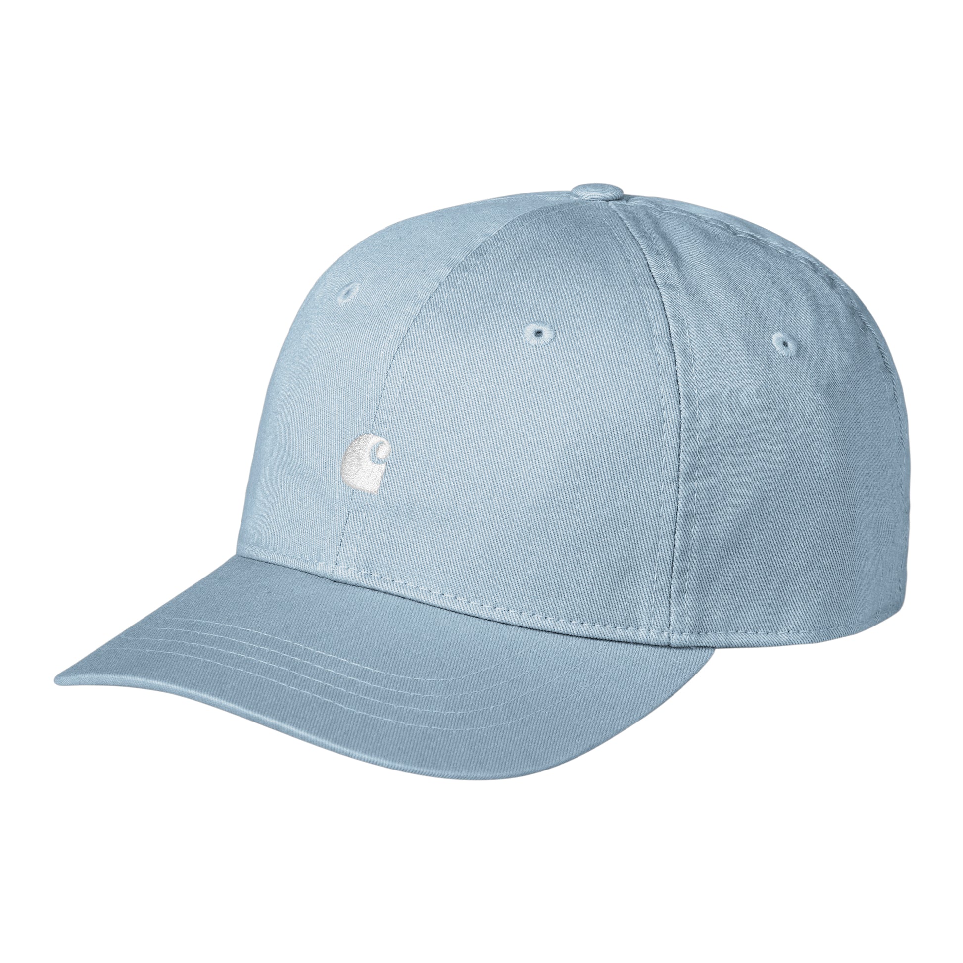 Carhartt WIP - Madison Logo Cap - AIR SKY / WHITE / Blå - Accessories