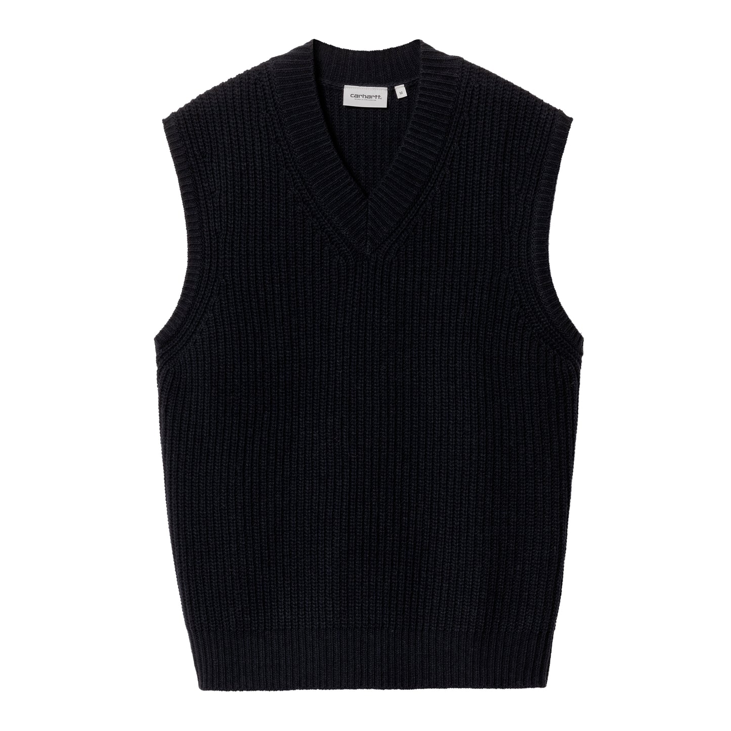 Carhartt WIP - Marlon Vest Sweater - dark navy - Herre > Strik
