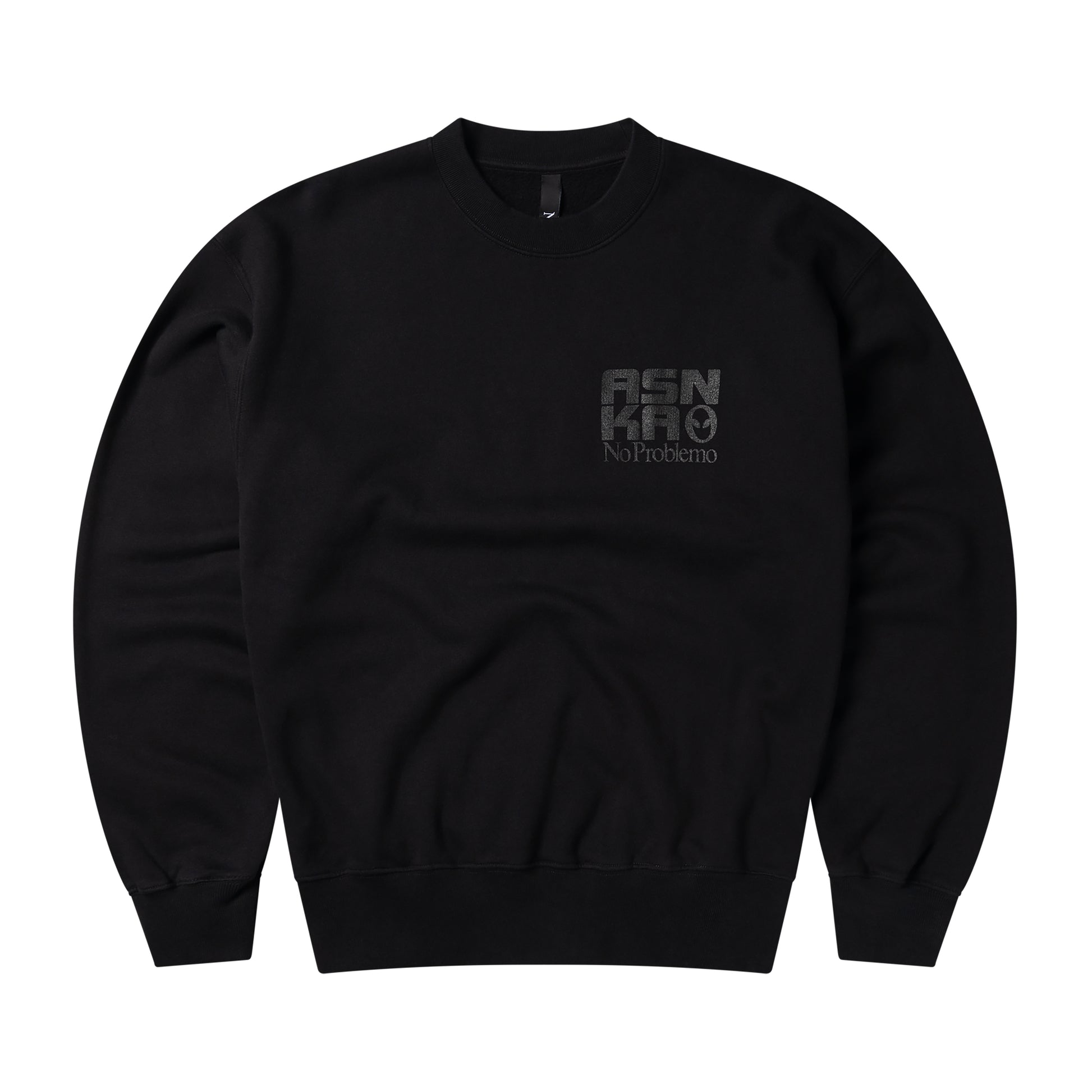 No Problemo - Alien Shall Not Sweatshirt - BLACK / Sort||Print - Sweatshirts