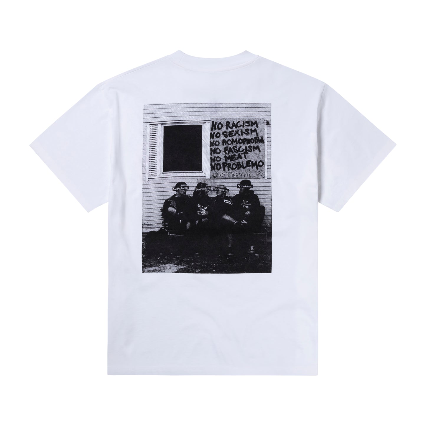 No Problemo - No War SS Tee - WHITE / Hvid - T-Shirts