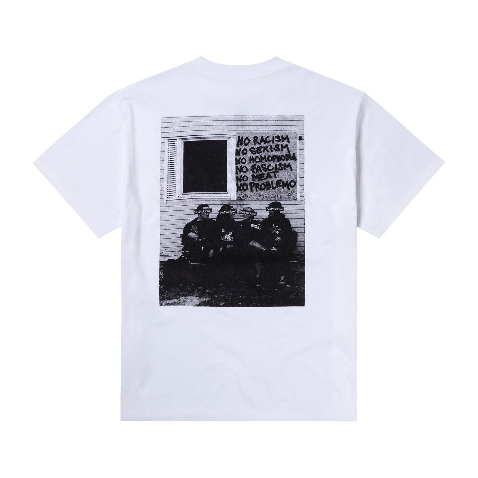 No Problemo - No War SS Tee - WHITE / Hvid - T-Shirts