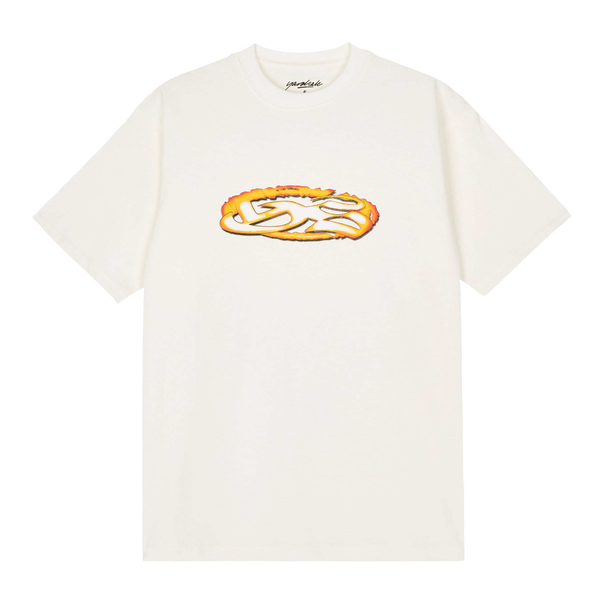 Yardsale - YS Fire T-Shirt - WHITE / Hvid - T-Shirts