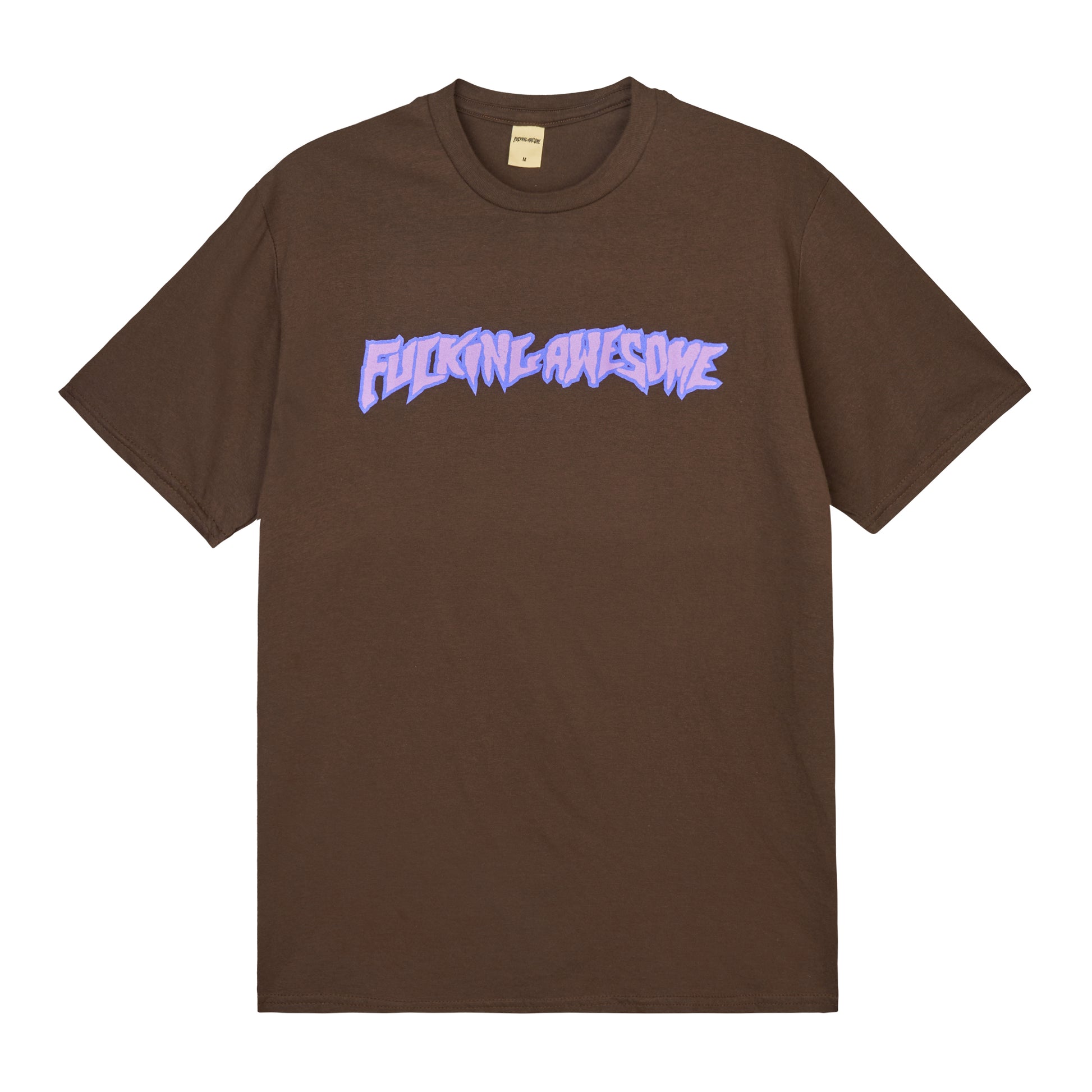 Fucking Awesome - 2025 Stamp Logo S/S Tee - BROWN / Brun - T-Shirts