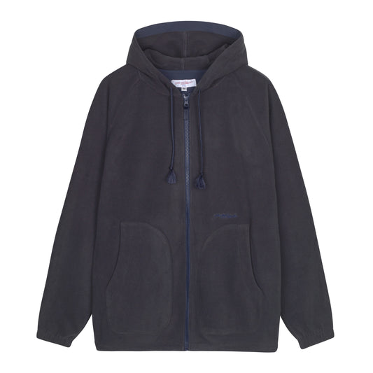 Yardsale - Fleece Zip Hood - BLACK / Sort - Sweatshirts