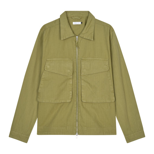 Pop Trading Company - Boxer Shirt - LODEN GREEN / Grøn - Skjorter