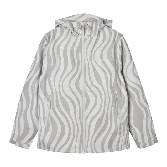 By Parra - Rain Flow Rain Jacket - LIGHT GREY / Grå - Jakker
