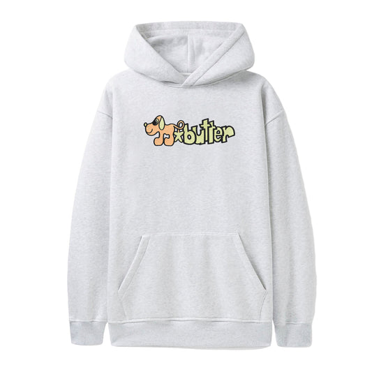 Butter Goods - Pooch Pullover Hood - ASH / Grå - Sweatshirts