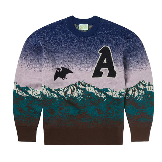 Aries - Cave-they Jumper - INDIGO / Blå||Mønster - Strik