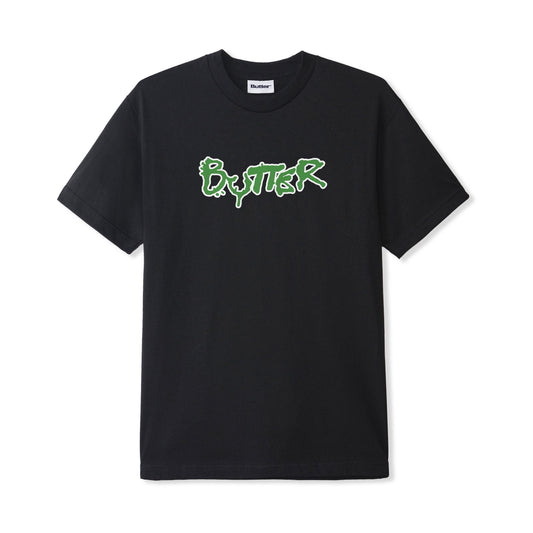 Butter Goods - Radio Tee - BLACK / Sort - T-Shirts