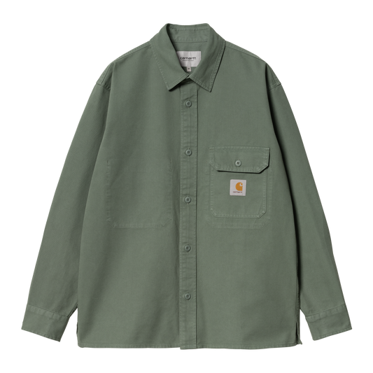 Carhartt WIP - Reno Shirt Jac - park garment dyed - Herre > Skjorter