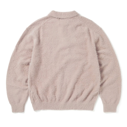 SCT-Logo Shaggy Knit Polo