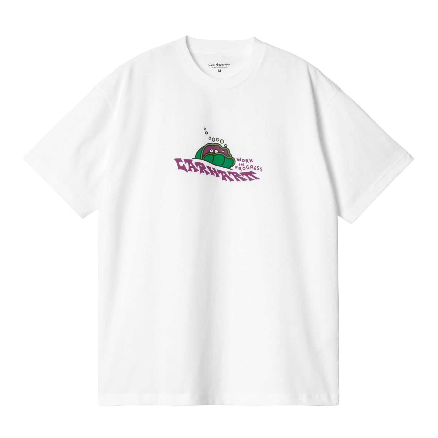 Carhartt WIP - S/S Clam T-Shirt - WHITE / Hvid - T-Shirts