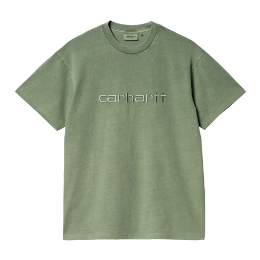 Carhartt WIP - S/S Duster T-Shirt - PARK GARMENT DYED / Grøn - T-Shirts