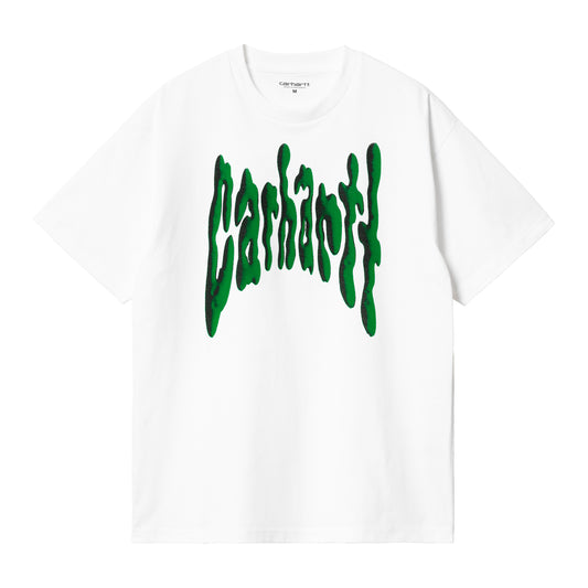 Carhartt WIP - S/S Goo T-Shirt - WHITE / Hvid - T-Shirts