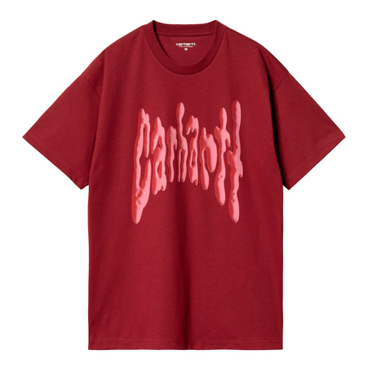 Carhartt WIP - S/S Goo T-Shirt - SCARLET / Rød - T-Shirts
