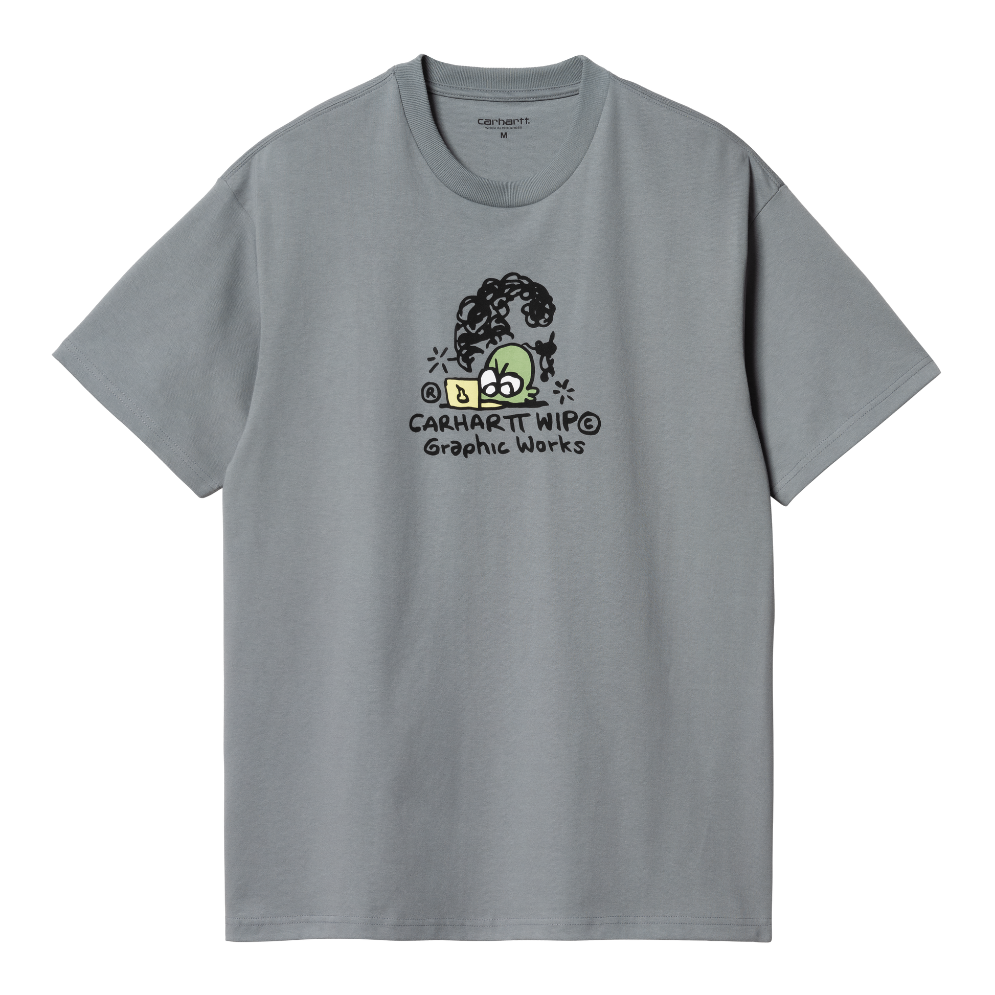 Carhartt WIP - S/S Graphic Works T-Shirt - dove grey - Herre > T-Shirts