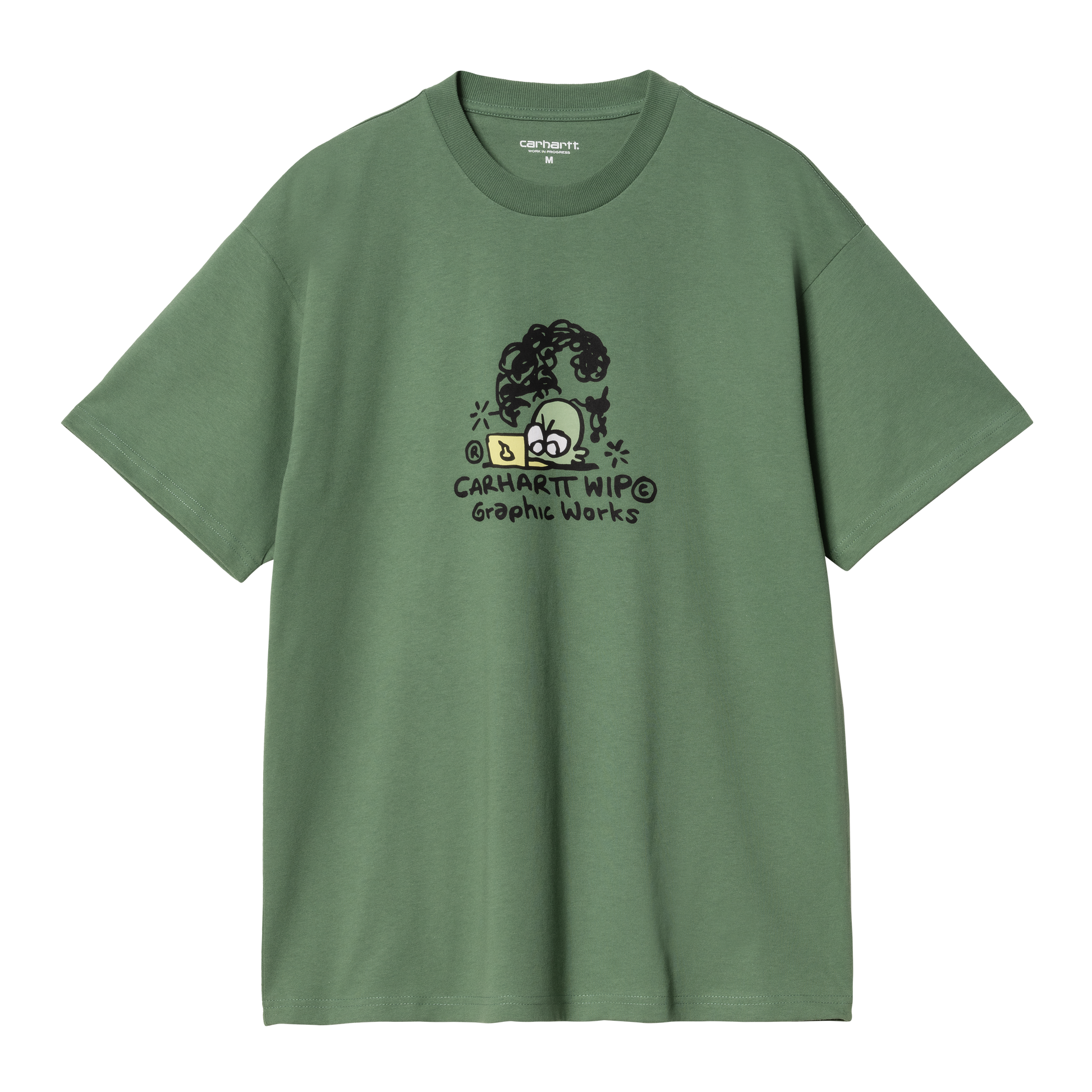 Carhartt WIP - S/S Graphic Works T-Shirt - DUCK GREEN / Grøn - T-Shirts