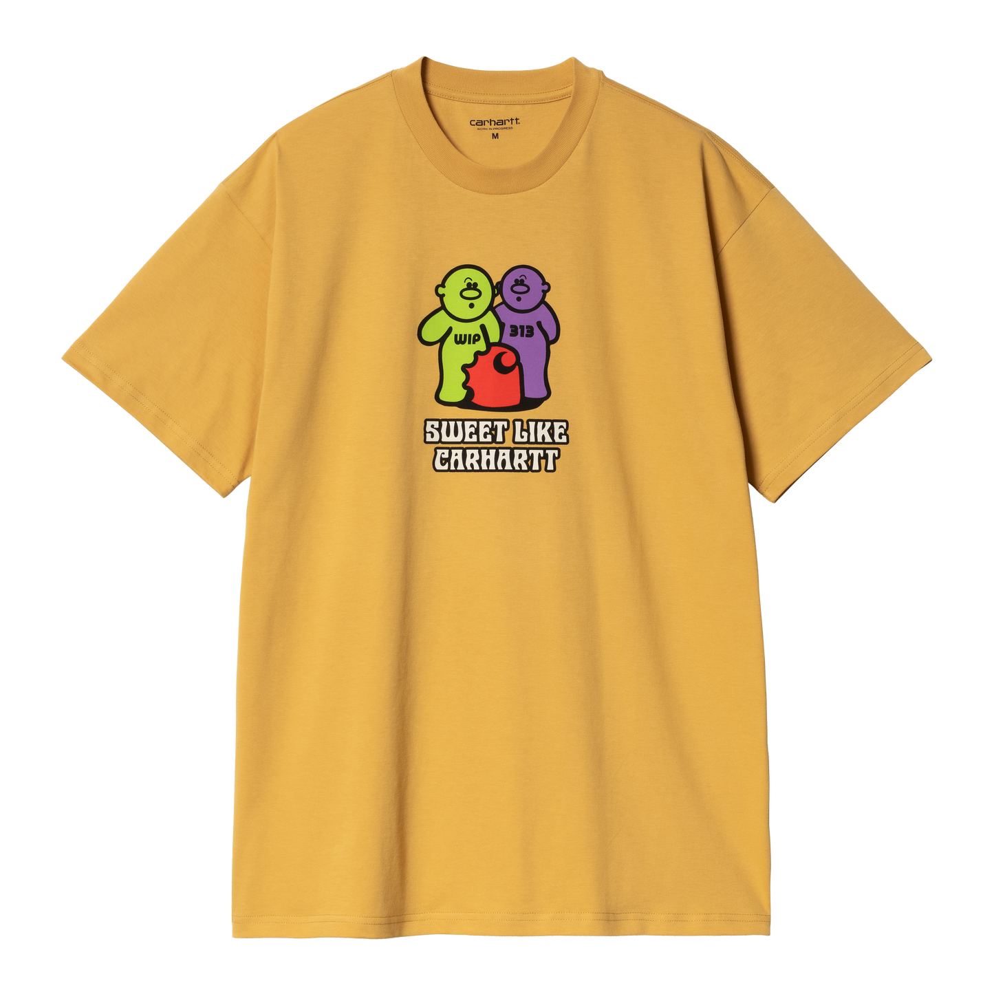 Carhartt WIP - S/S Gummy T-Shirt - SUNRAY / Gul - T-Shirts
