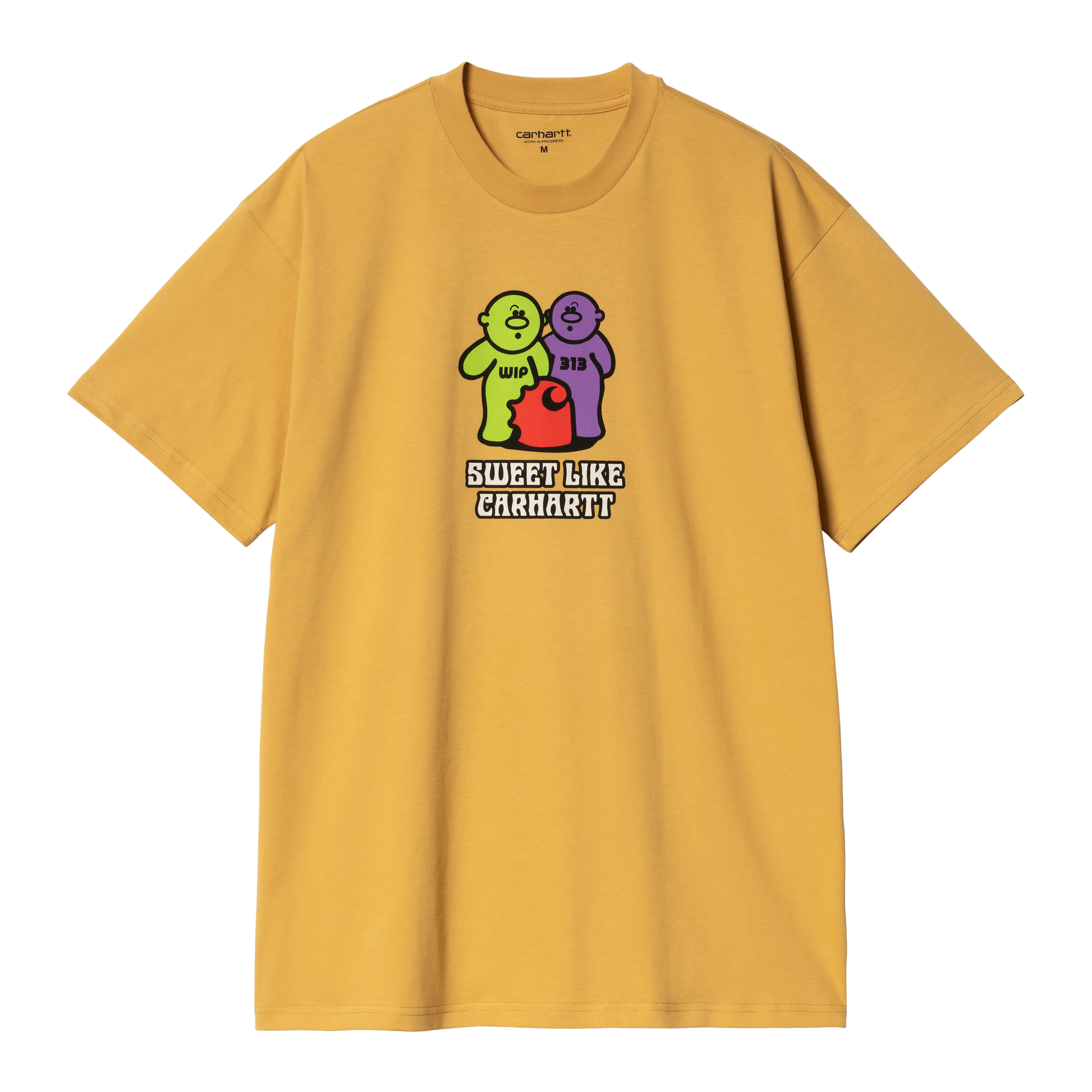 Carhartt WIP - S/S Gummy T-Shirt - SUNRAY / Gul - T-Shirts