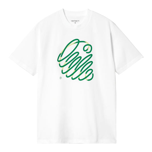Carhartt WIP - S/S Noodle T-Shirt - WHITE / Hvid - T-Shirts