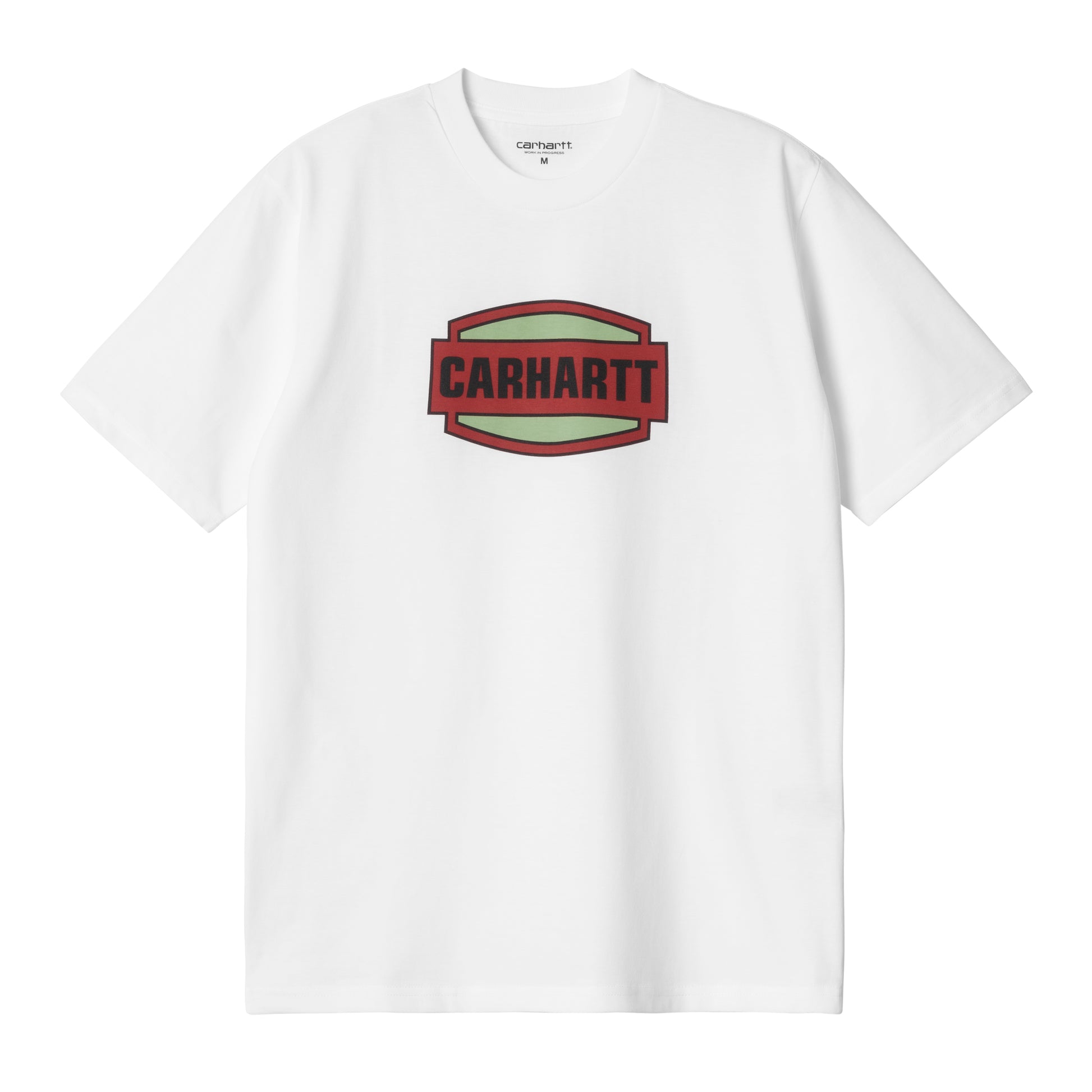 Carhartt WIP - S/S Press Script T-Shirt - white - Herre > T-Shirts