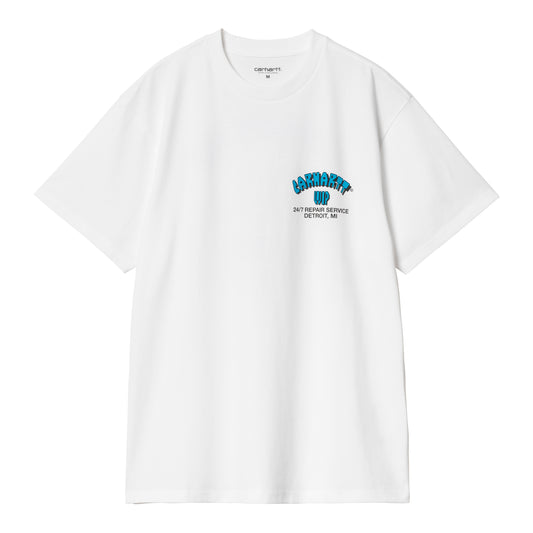 Carhartt WIP - S/S Super Tired T-Shirt - WHITE / Hvid - T-Shirts