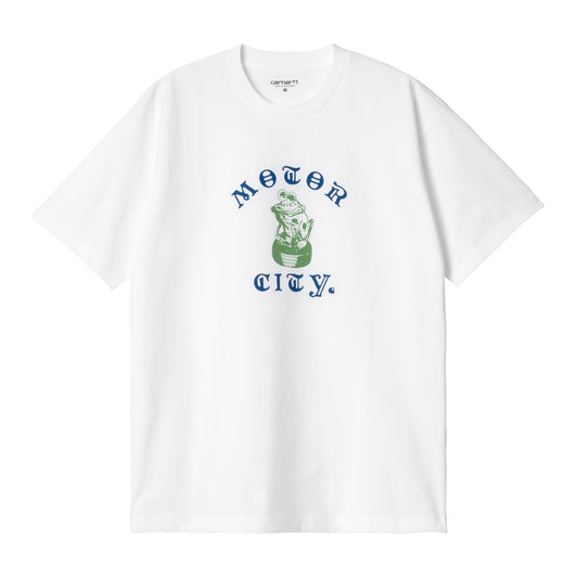 Carhartt WIP - S/S Tyre T-Shirt - WHITE / Hvid - T-Shirts