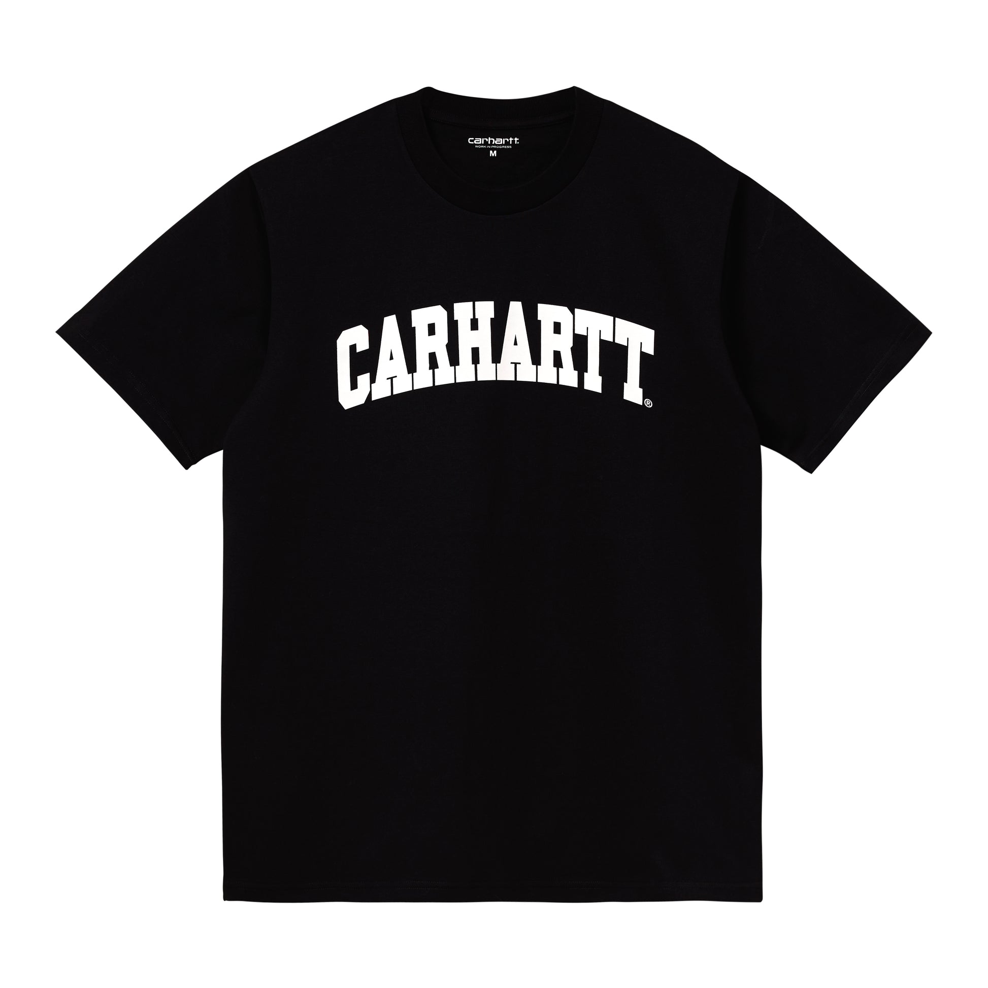 Carhartt WIP - S/S University T-Shirt - BLACK / WHITE / Sort - T-Shirts