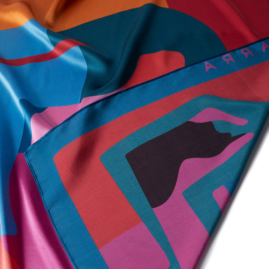 Silk Yoga Scarf