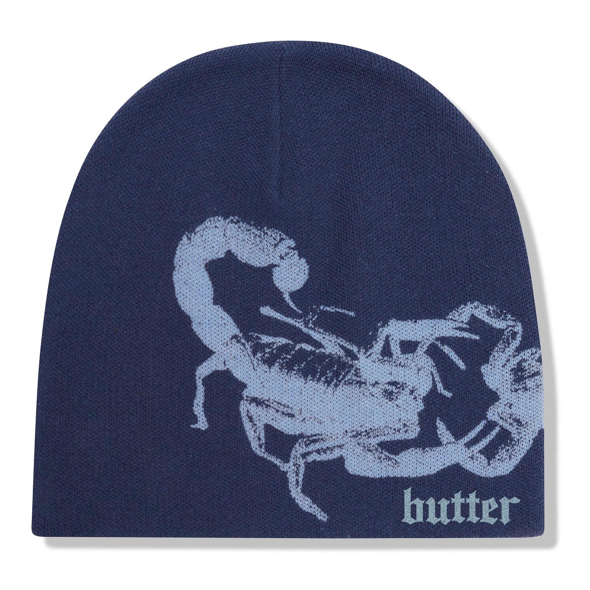 Butter Goods - Scorpion Beanie - DENIM / Blå - Accessories