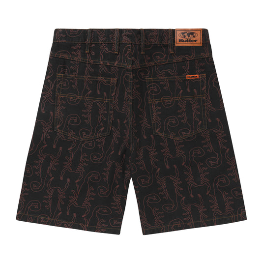 Scorpion Denim Shorts