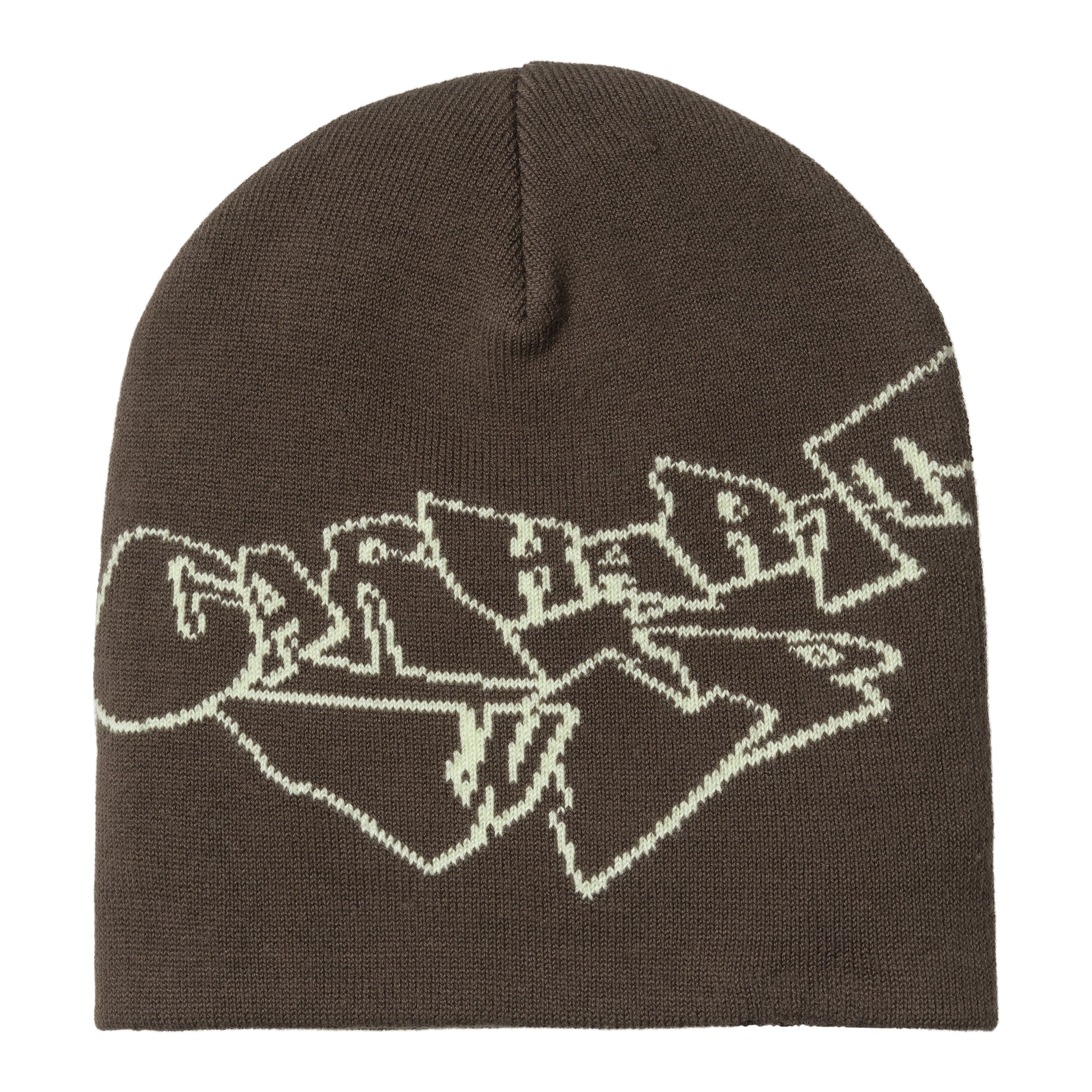 Carhartt WIP - Screwed Up Scripter Beanie - LIBERICA / AIR GREEN / Brun - Accessories