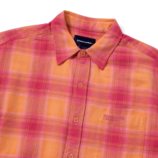 Shadow Plaid Flannel Shirt