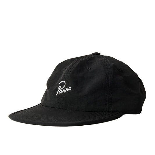 By Parra - Signature 6 Panel Hat - BLACK / Sort - Accessories